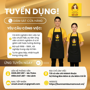 Poster tuyển dụng